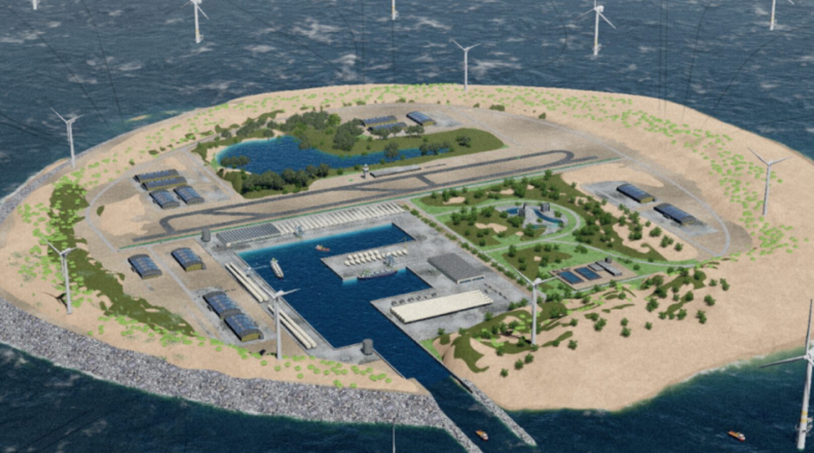 ”North Sea Power Hub" ofisialmente den funshon